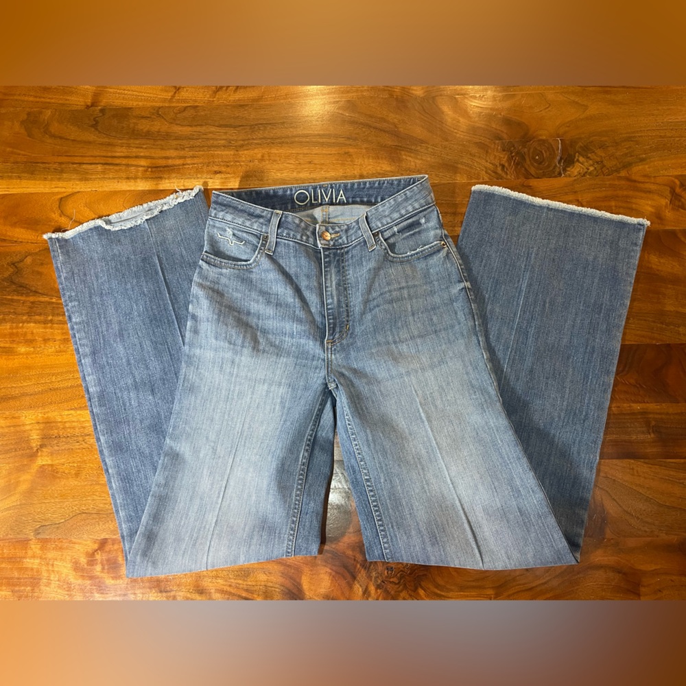 Kimes Ranch Women’s Light Blue Flare Jeans